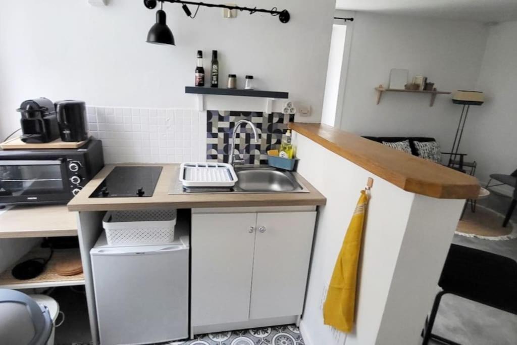 Studio Le Cosy Beach - Plage 50M - Rue Gratuite サン・マロ エクステリア 写真